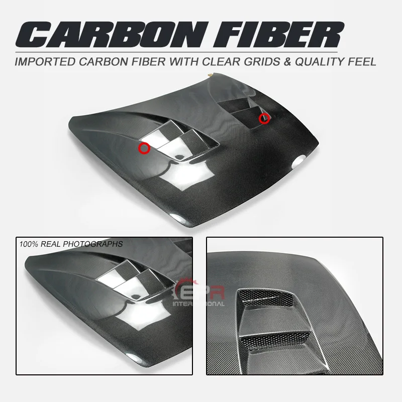 For Mazda Rx8 Se3p Re Style Air Vented Engine Hood - Buy Carbon Fiebr ...