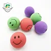 2018 Factory Popular Promotional Cheap customized colorful cute emoji smiling face eva foam sponge ball for kids fun
