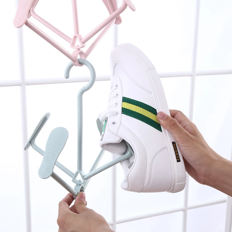 
New arrival adjustable plastic shoes hanger clothes hanger 