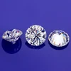 8mm Round Brilliant Cut Forever One Moissanite 57 Facets Very Good Cut(1.65ct Actual Weight,2ct Diamond Equivalent Weight).