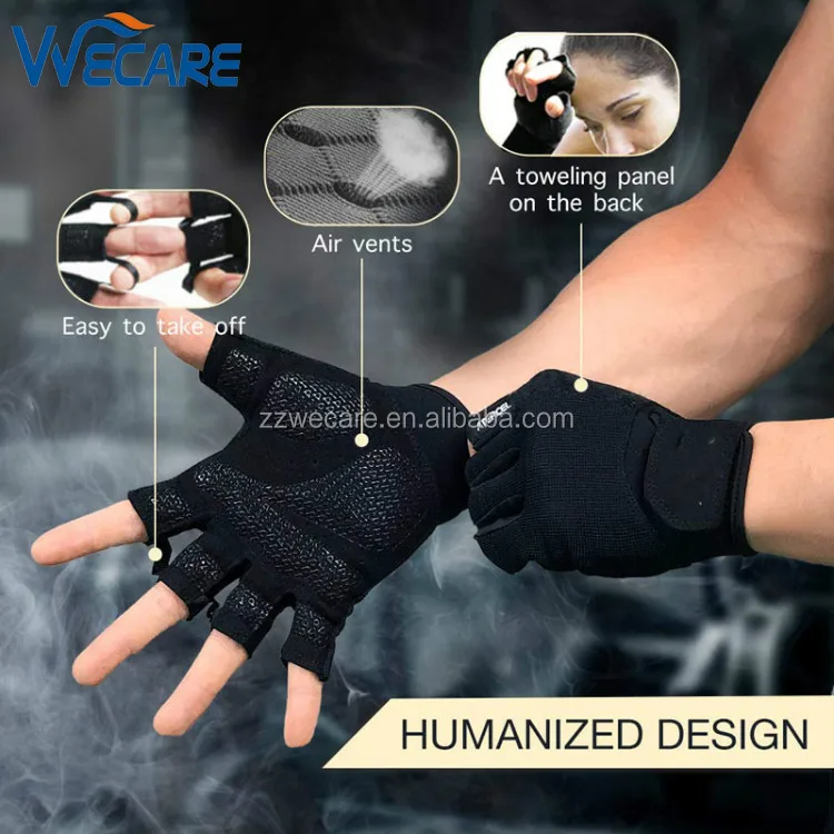 Wrist Support Cross Train Work Sport Hand Weight Lifting Fitness Safety Protective Sport  Hand Gym Gloves