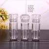 Hot selling special design disposable 100ml glass salt pepper mills grinder