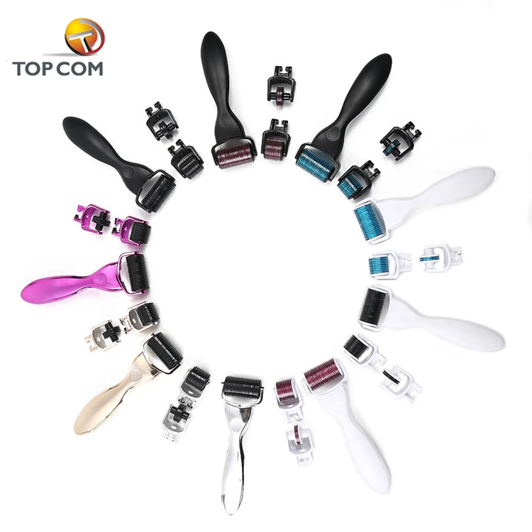 

Best seller home use nano replaceable head derma roller