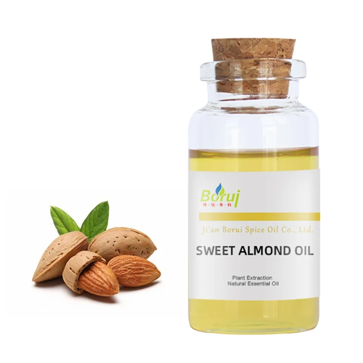 

Pure Natural Organic Bulk Sweet Almond Oil, Colorless to light yellow