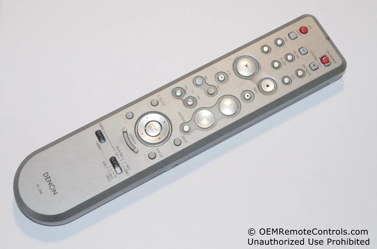 Denon avr 3805 remote control codes code