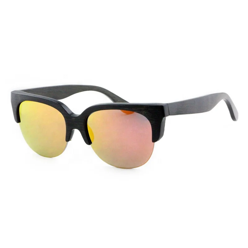 wooden and bamboo promotion custom logo sunglasses eyewear from china wholesale