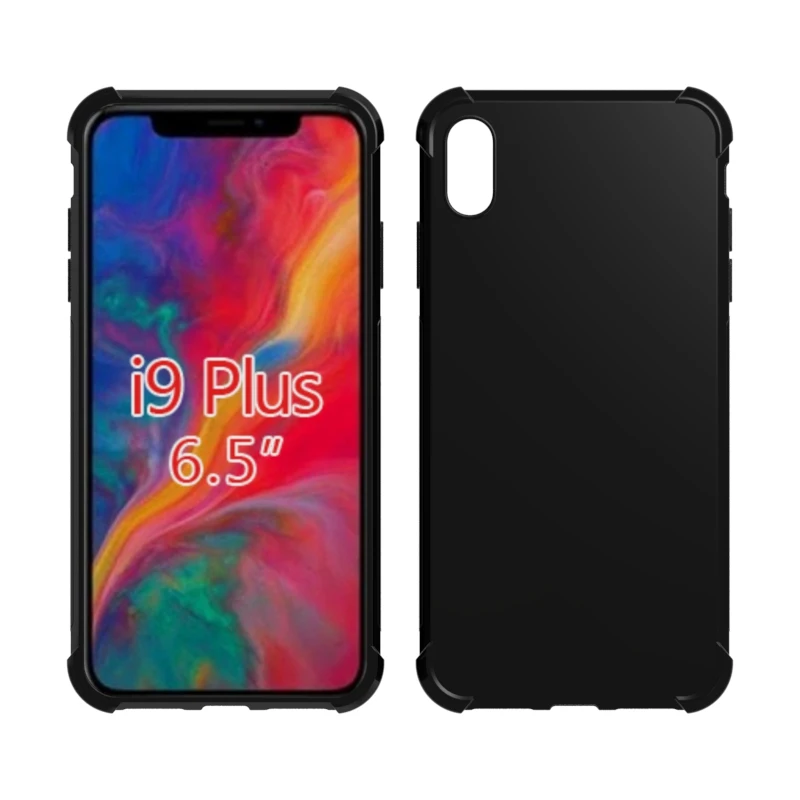 Transparent Shockproof soft Tpu cover case for iphone XS XS Max