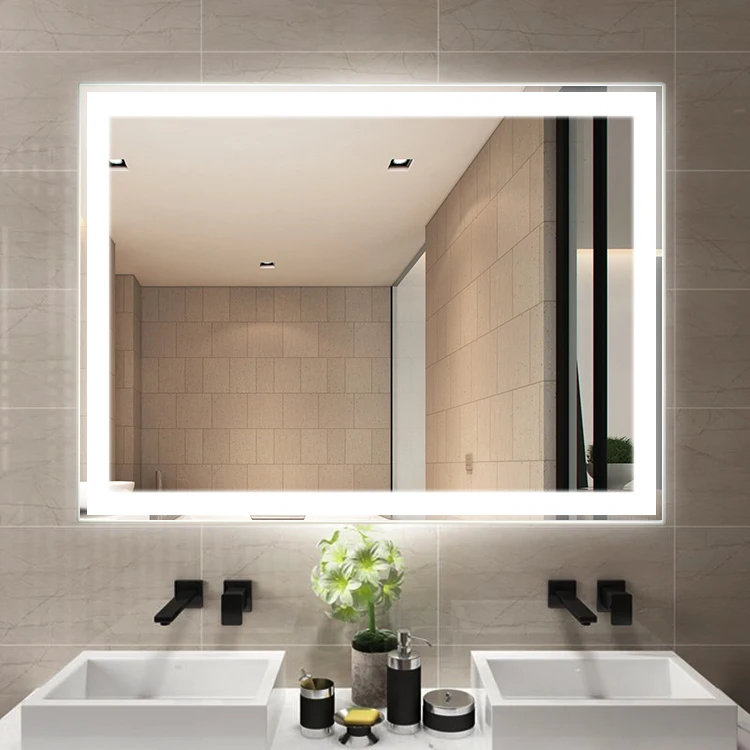 Apartment Furniture Vanity Combo Vanity Bathroom Mirror Cabinet Fogless Shower Mirror