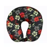 Comfort Mini Microbead Roll Neck Long Round Travel pillow