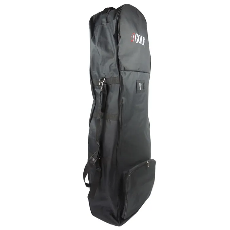 

Custom Logo Outdoor Black Sports Travel Golf Bag with Wheels