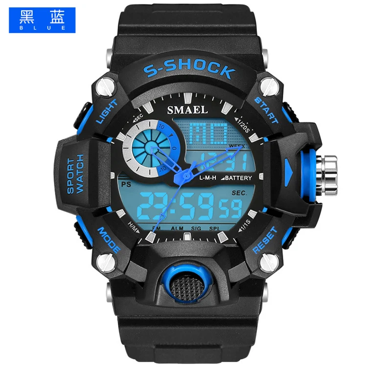 

SMAEL 1385 A New Electronics Sport Watches Brand Teenage Waterproof Chronograph Fashion Mens Watch