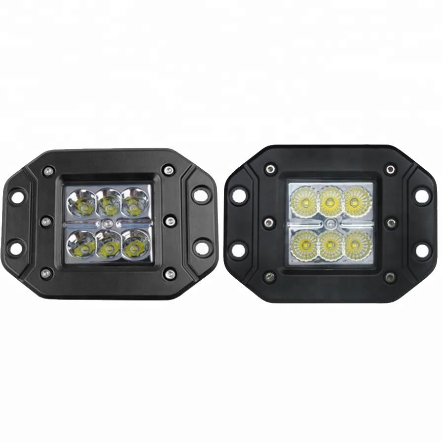 18w Cube Flush Mount Driving Light 3inch 5inch Flush Mount C Ree Led ...