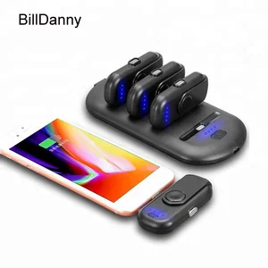 4 Piece Wireless Portable Magnetic Power Bank Set