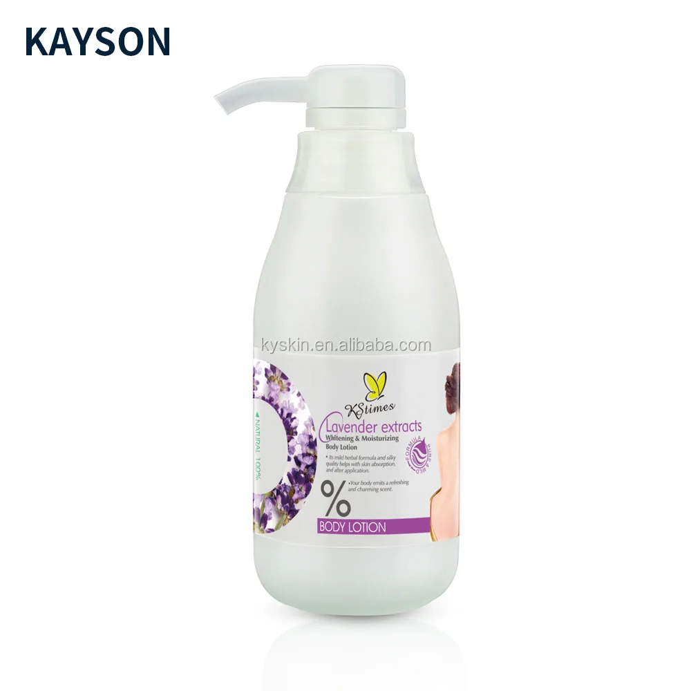 

Free Shipping KStimes Korea Lavender Extract Glutathione Black Skin rapid lightening Whitening body Lotion