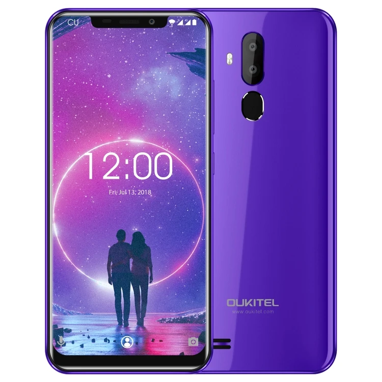 

2019 New Product OUKITEL C12, 2GB+16GB Dual Back Cameras, Face ID & Fingerprint Identification, 6.18 inch U-notch Screen phone