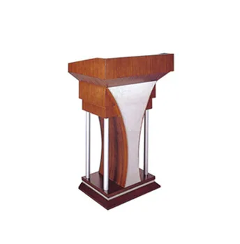 New Design Speech Desk Wooden Stage Table Pop Sale Lecture Table