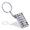 Personalized metal abacus keychain creative abacus key ring wholesale