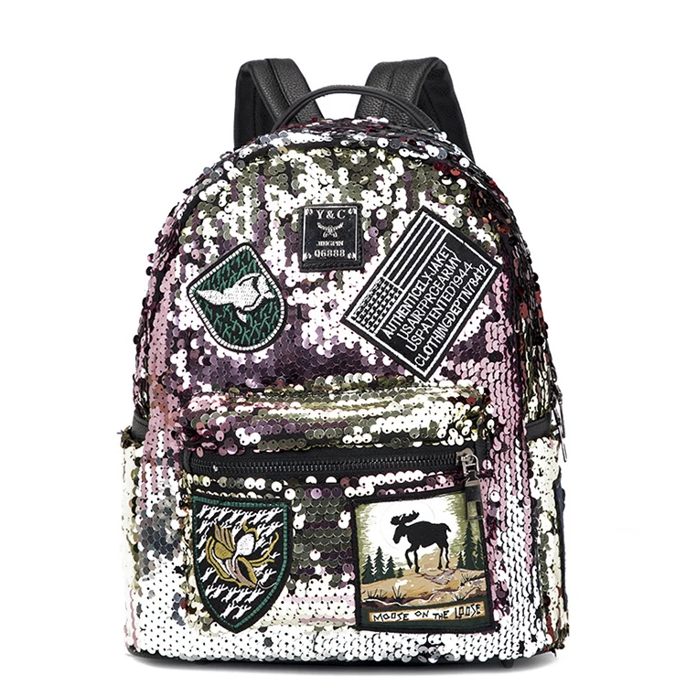 girls sequin mini backpack