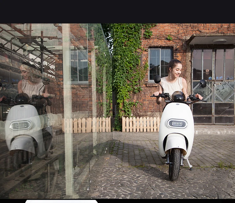 EEC 800W 60V electric motorcycle scooters with removable battery
