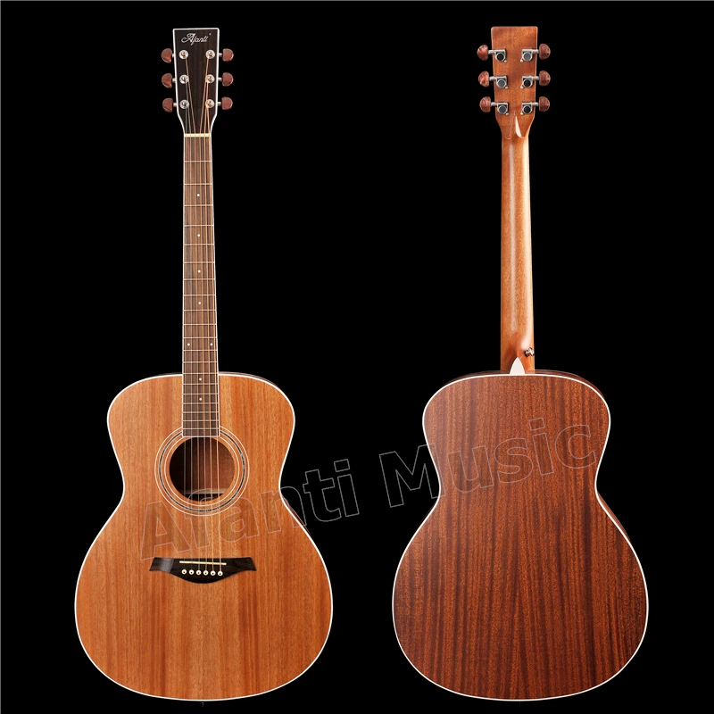 

41 inch Left hand/ Solid Paulownia top / Sapele back and sides Acoustic guitar (AFA-991)