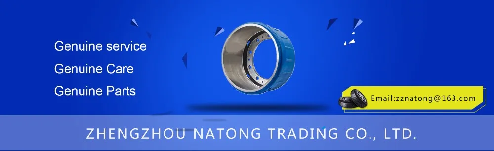 yutong bus parts rear drum brake parts 