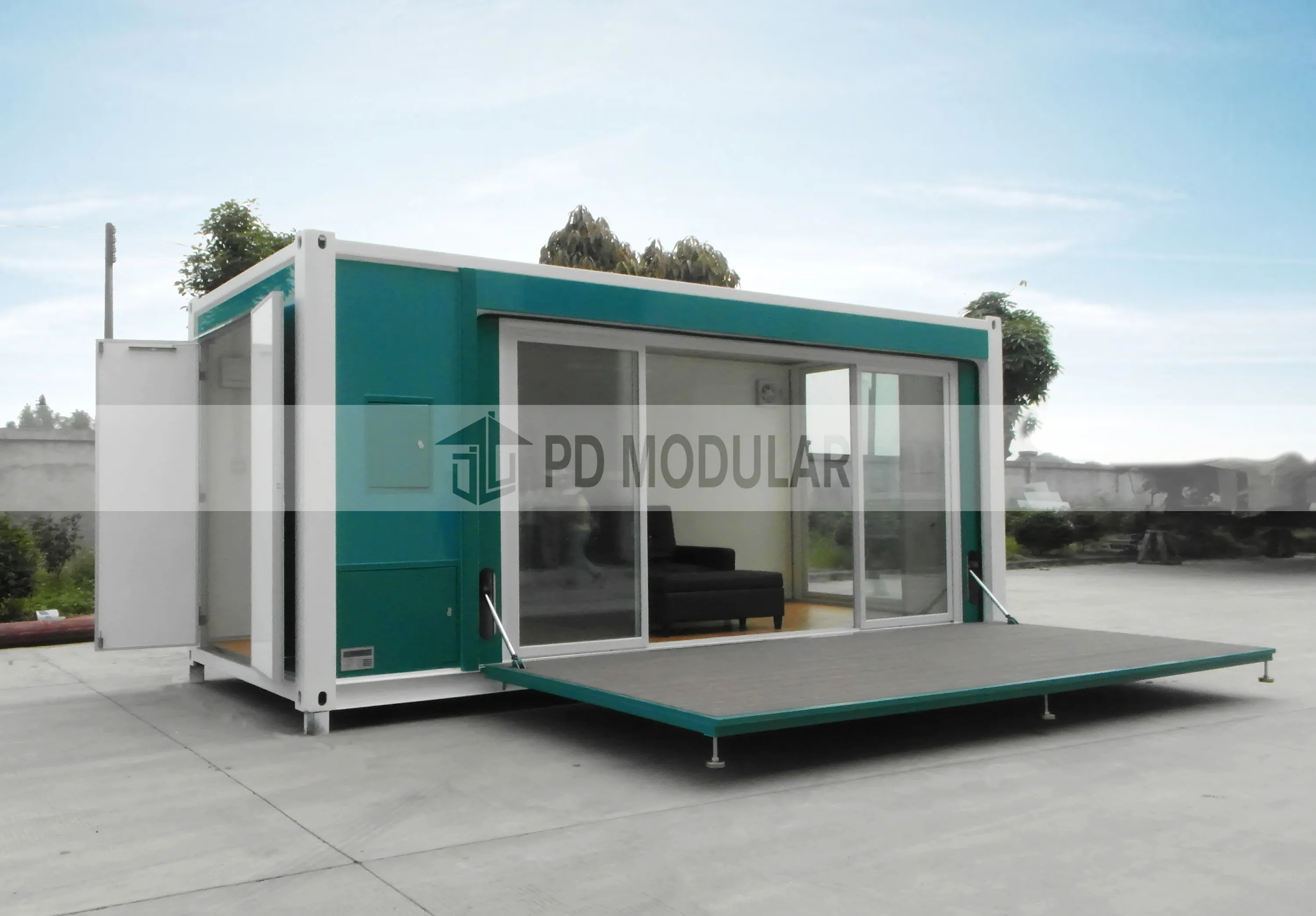 expandable living container house