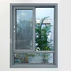 ROGENILAN 140 series thermal break 3 tracks aluminum sliding window with flyscreen
