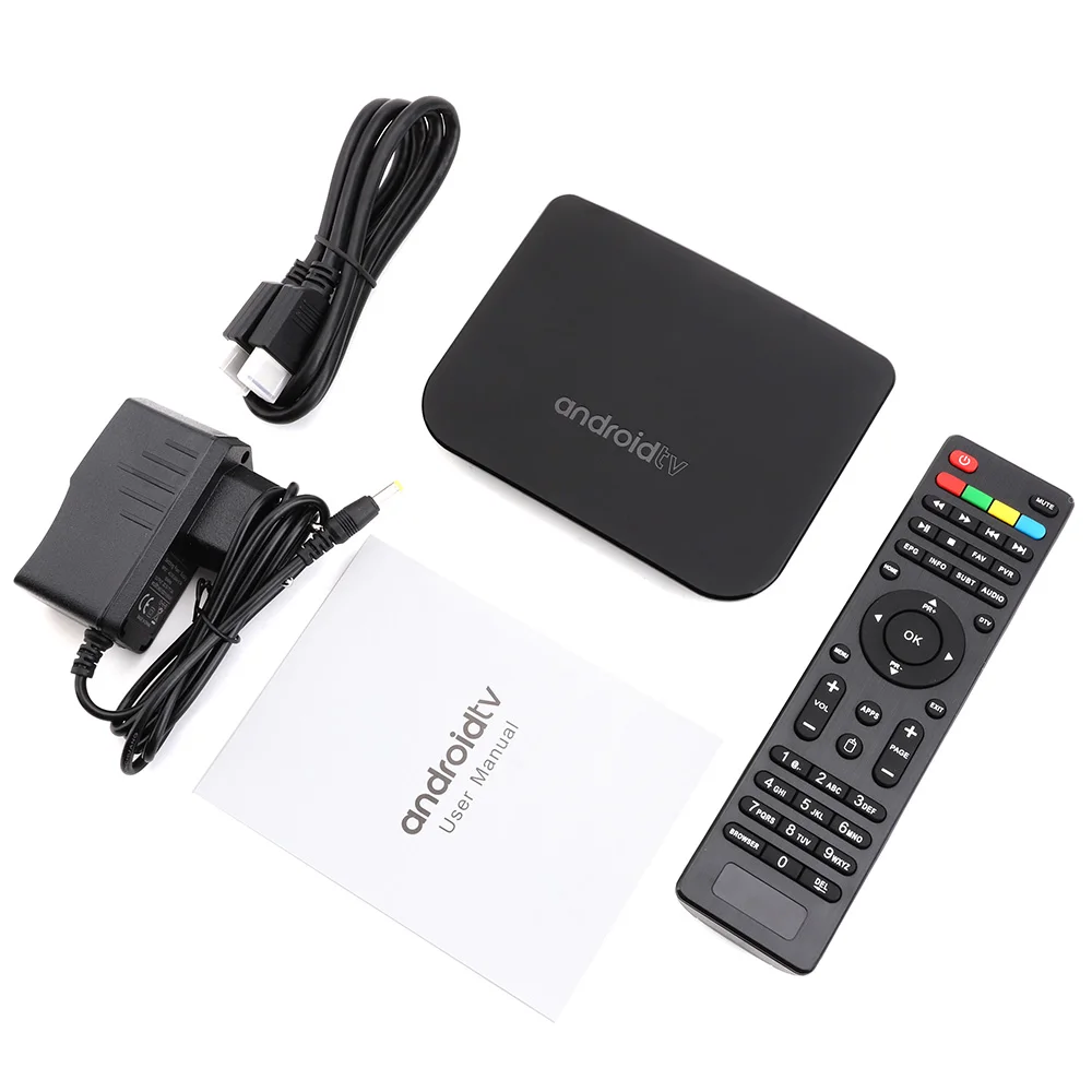 Android Dvb-s2 Satellite Dvb-t2 Terrestrial Combo Tv Box Amlogic S905d ...