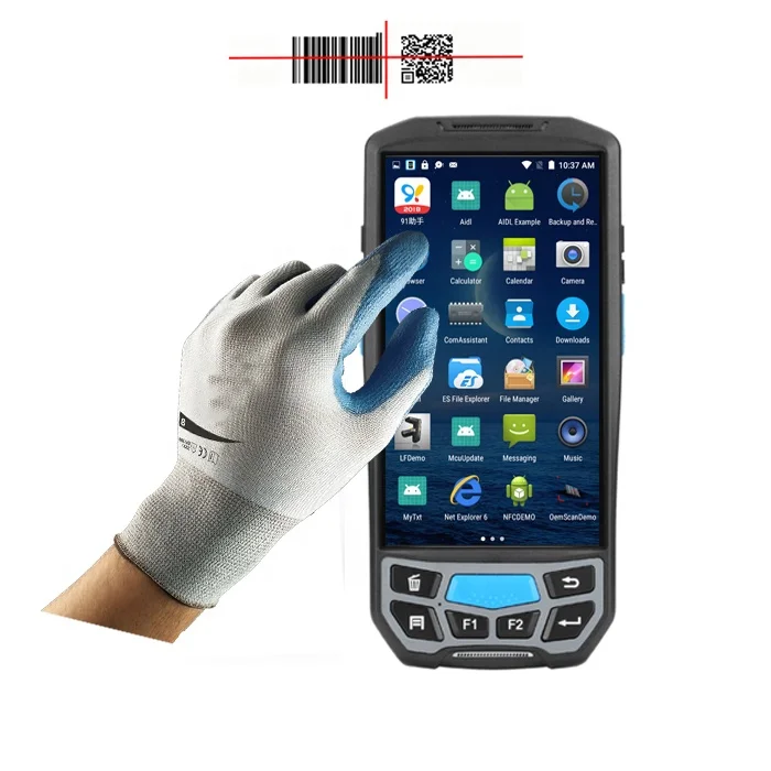 

4G LTE water electronic qr code infrared reader android meter reading pda with infrared barcode scanner handheld terminal pdas