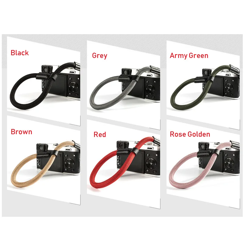 
Durable Adjustable Comfortable DSLR Outdoor Climbing Camera Wrist Strap 