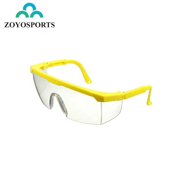 

ZOYOSPORTS soft rubber tips arms high impact protection classic safety glasses orange american new model safety goggles, Customized