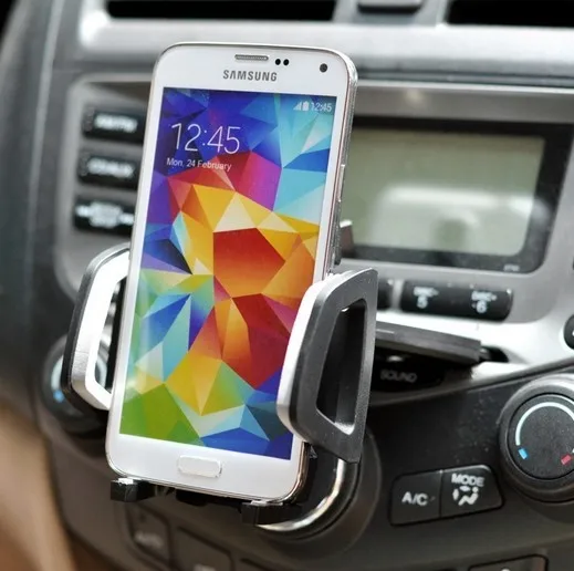 360 degree Universal Car CD Slot Holder Mount For Mobile Phone holder