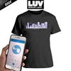 Tshirt Panel Module Message Display Flashing Battery Led Ultra Light T-shirts