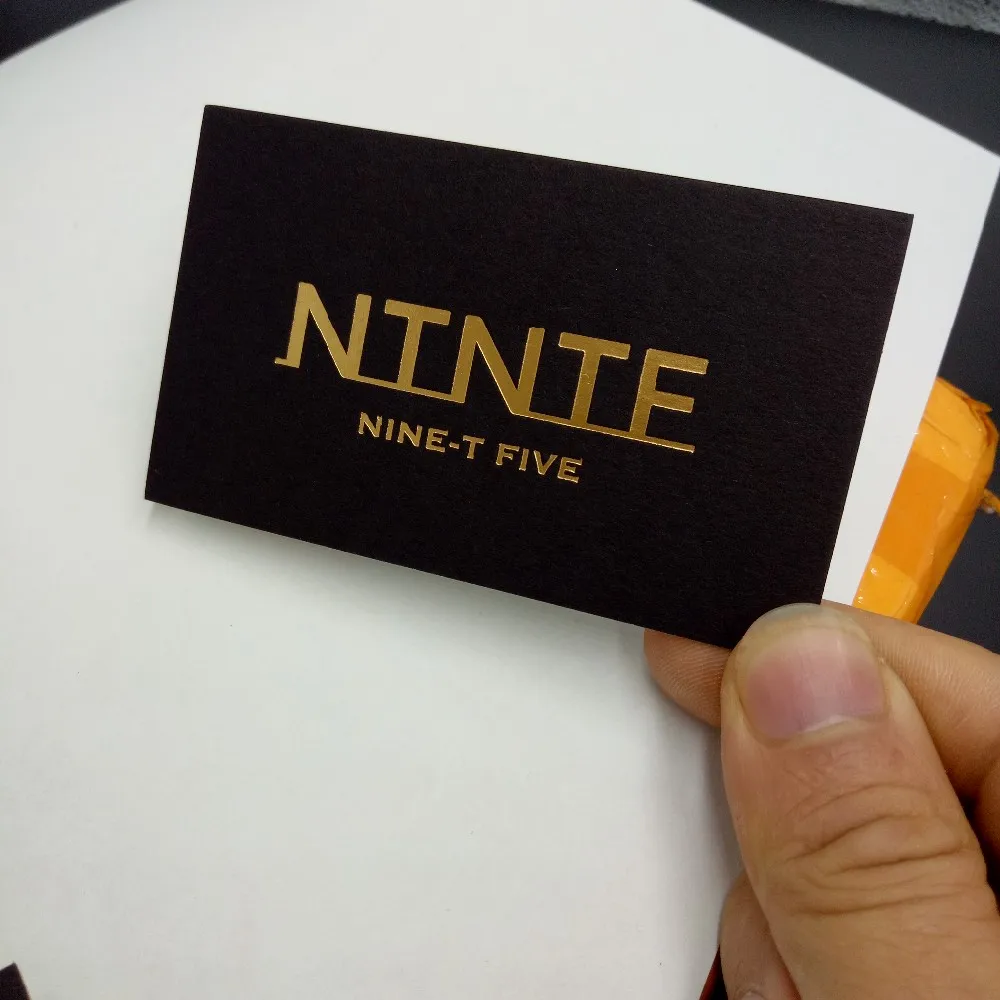 Luxury Custom Business Card Printing Raised / Debossed / Embossed Print