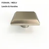 Chrome finishing 30*30mm Zamak furniture hardware kitchen cabinet drawer square knob pull