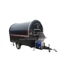 Black sale food truck mobile food trailer Can be customized food van