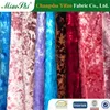Full width 92% Polyester 8% Spandex paper Printed Tricot Spandex Korea Velvet use for dress