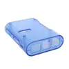 NEW Transparent blue Raspberry Pi 3 Case RPI 3 Box With multiple interfaces