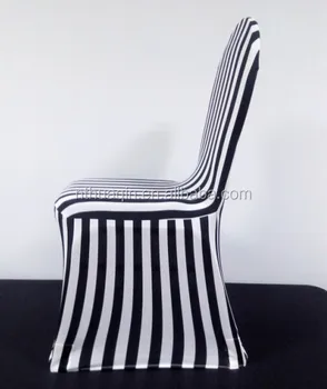 Spandex Banquet Chair Covers Black And White Stripe Striped Spandex Chair Cover Buy Banquet Striped Chair Cover Wedding Stretch Chair Cover Hote
