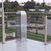 PHY-429 OEM outdoor stainless steel street lighting pole in factory price