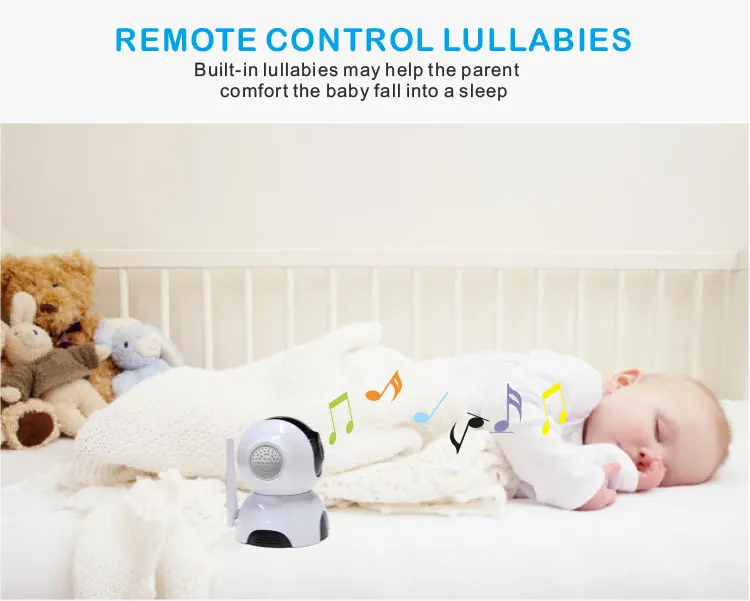 Factory Hot Sales Infant Optics Dxr-8 Video Baby Monitor With Interc