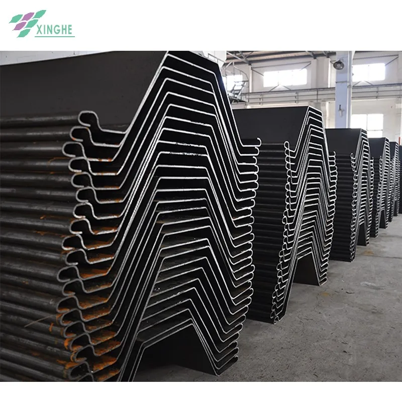 Z Steel Sheet Piles Supplier With S355gp,.s430gp Z Sheet Piling For Az