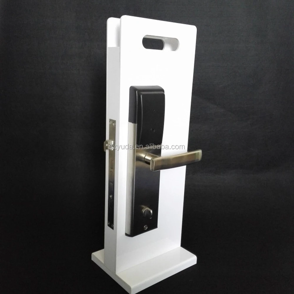 Custom Mdf Door Handle Lock Wood Window Lock Display Stands Buy Wood