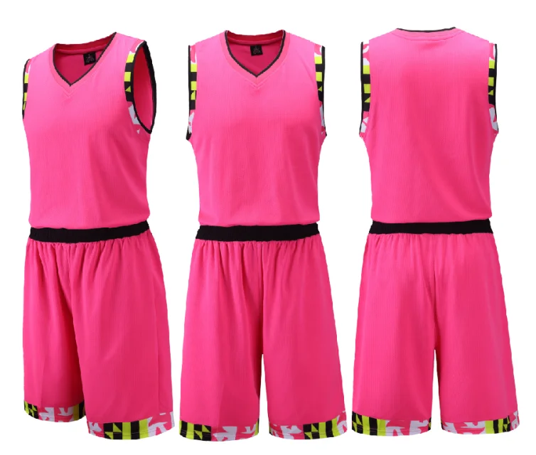 plain pink basketball jersey