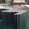 Aluminum exterior curved curtain wall panel as custom made facade