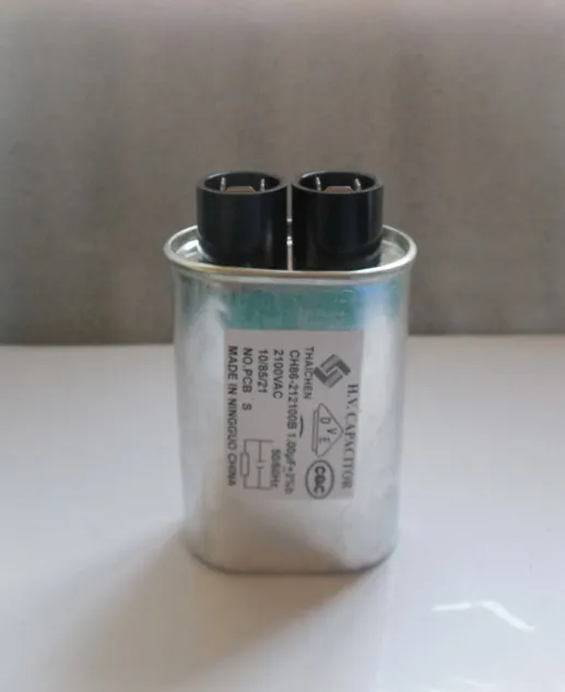 
microwave oven capacitor with 2100VAC and 2500VAC 