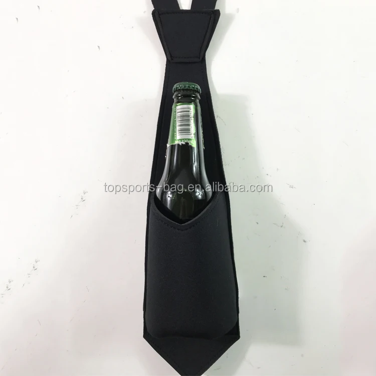 

Hands Free Neoprene Drink Holder Beer Tie can cooler holder with custom logo brand, Any pantone color or multicolor
