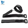 High quality self gripping hook and loop cable ties with buckle