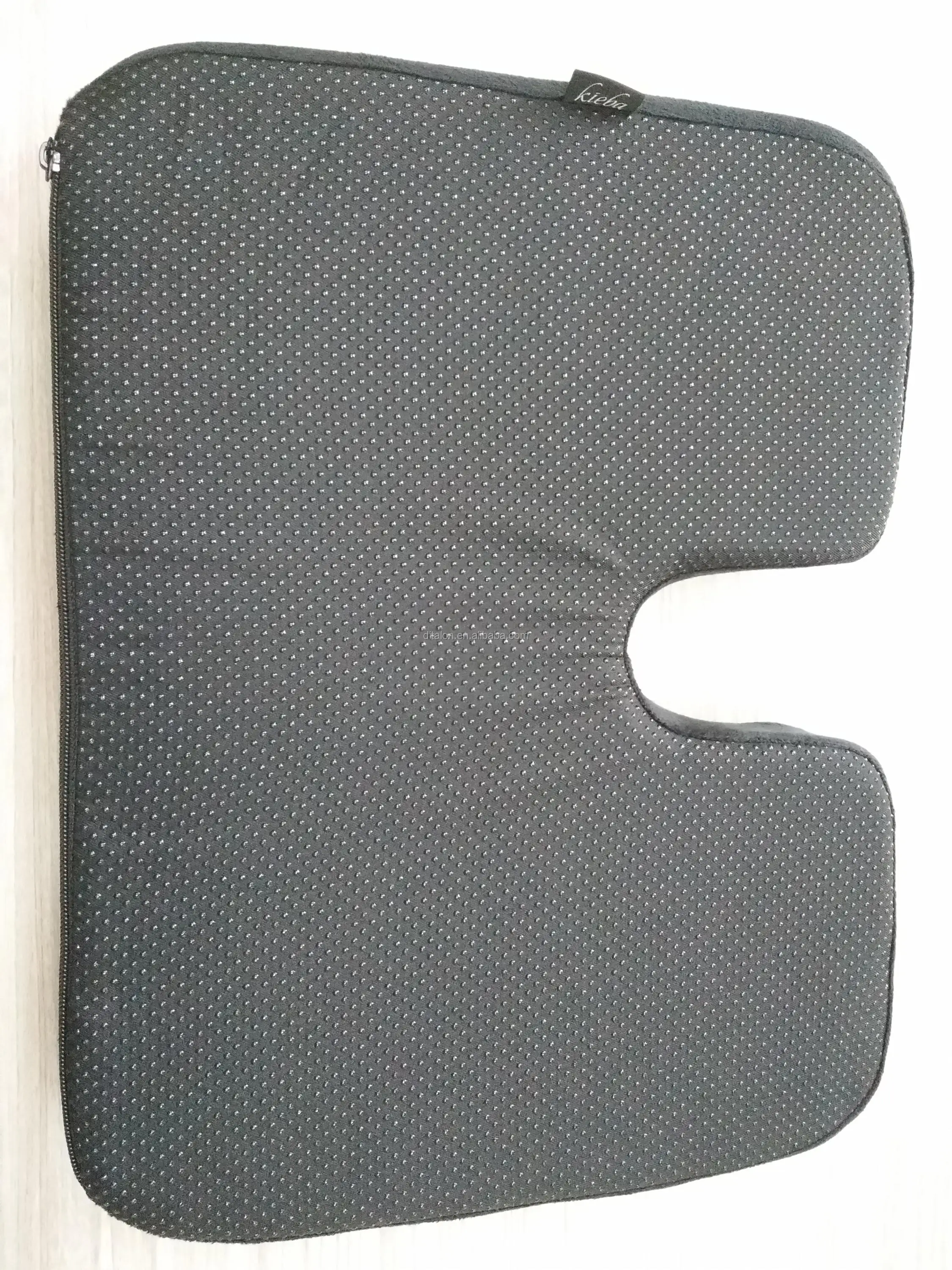 100% Polyester Material And Plain Style Gel Foam Seat Cushion - Buy ...