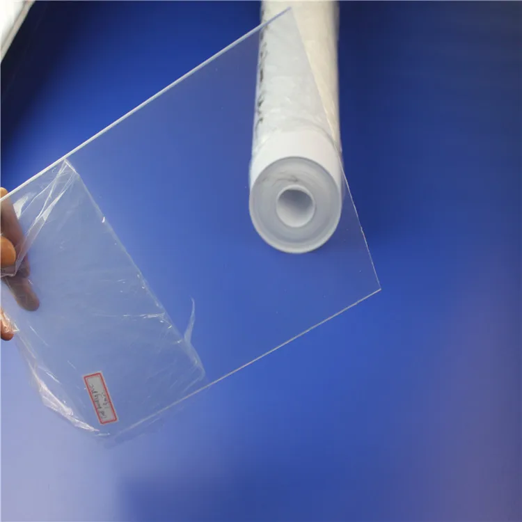 High Quality Transparent Colored Pvc Thin Plastic Sheet With Reasonable